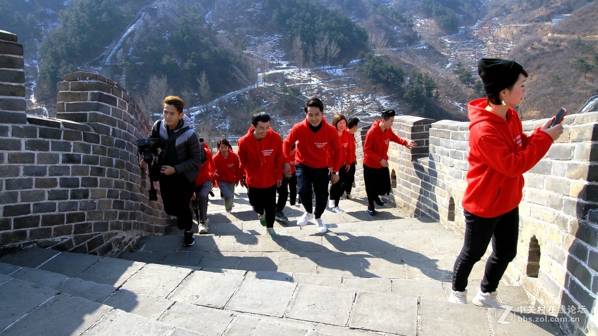 火炬传递黄花城