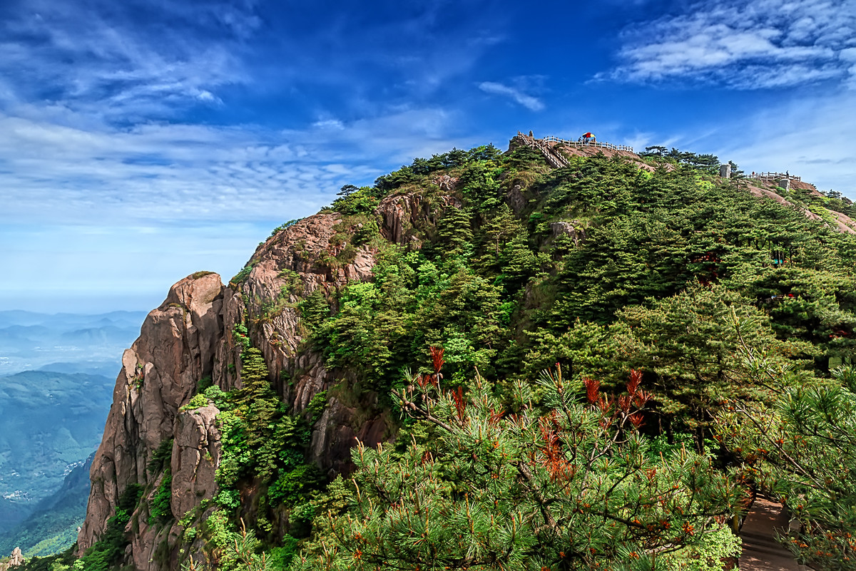 江南行  （28） 《九华山龙台风光》