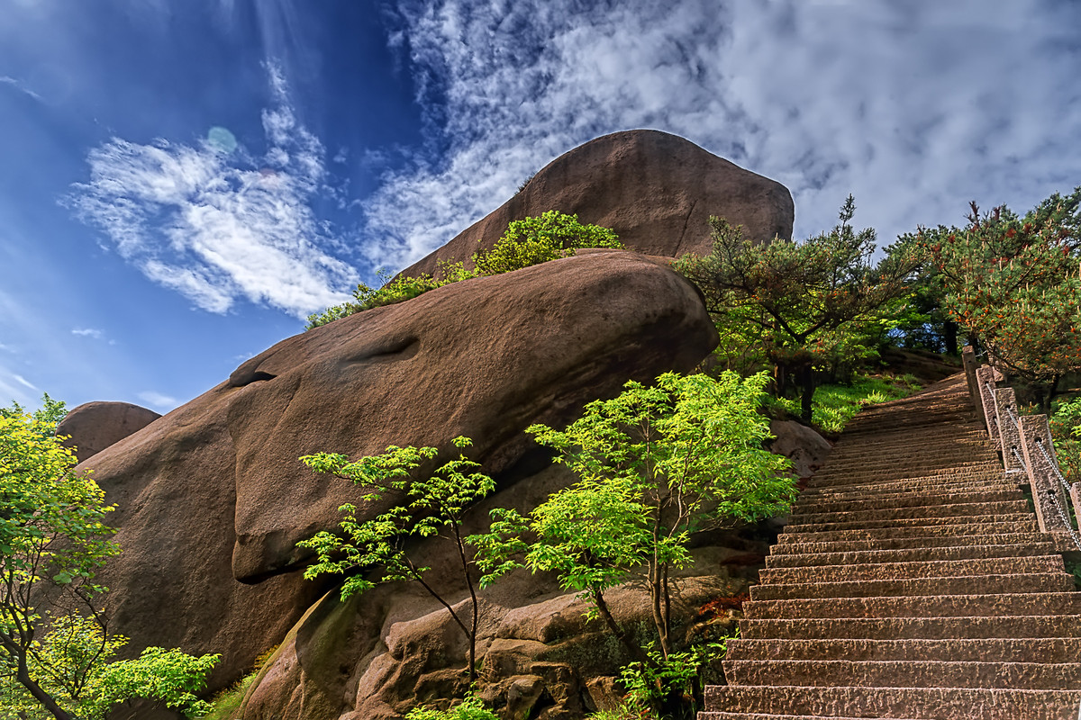 江南行  （28） 《九华山龙台风光》