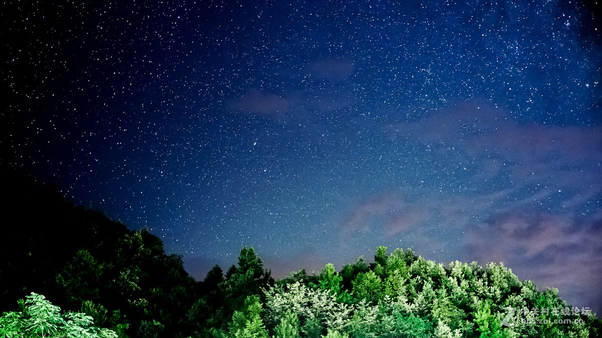 a7s眼中的黄龙矿区星空