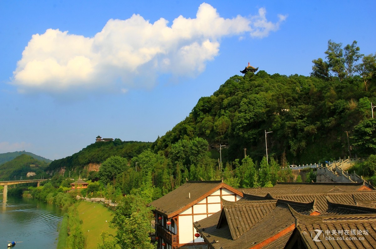 阆中南津关古镇