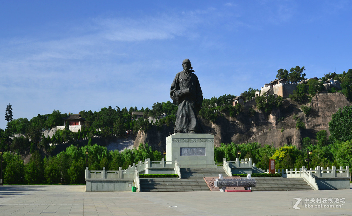 汉太史司马迁广场随拍