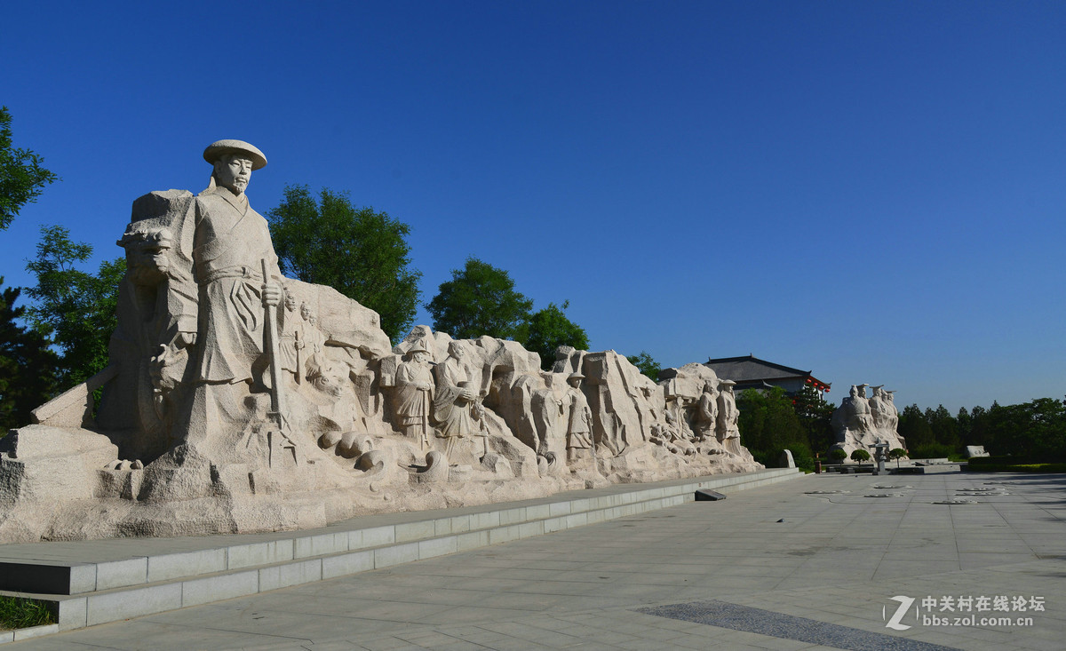 汉太史司马迁广场随拍