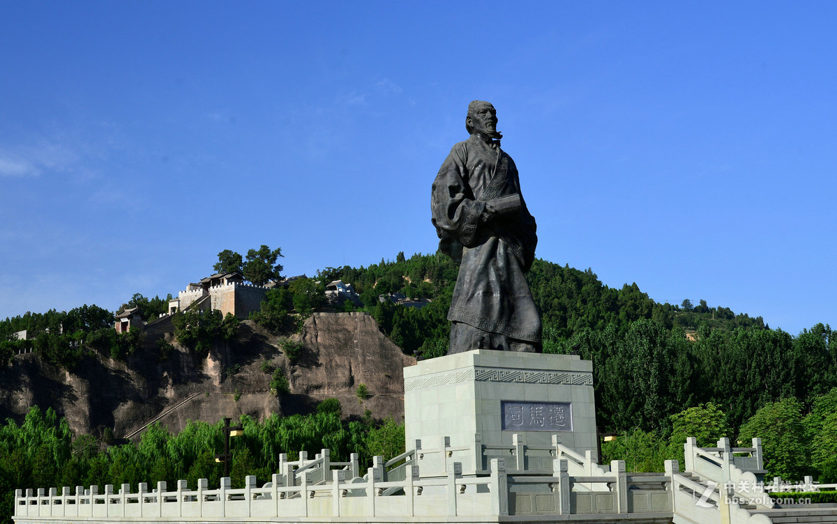 汉太史司马迁广场随拍