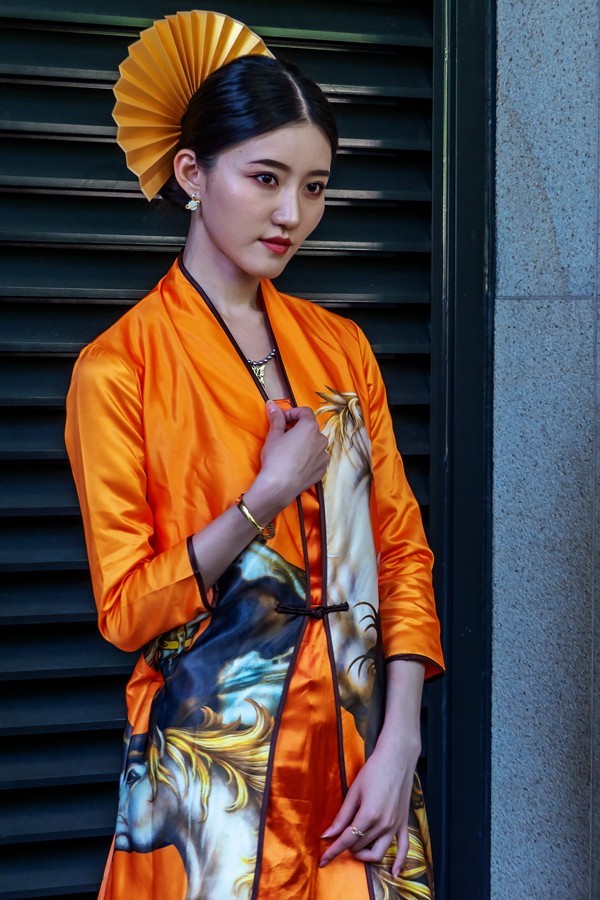 天津民园模特秀