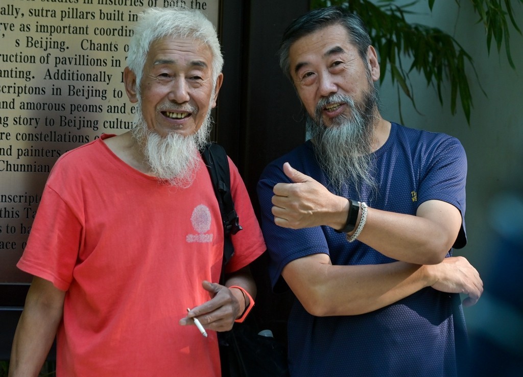 陶然亭公园外拍作业