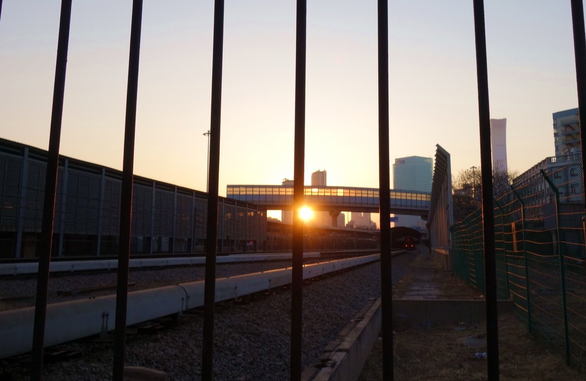 2019-03-07 城市落日