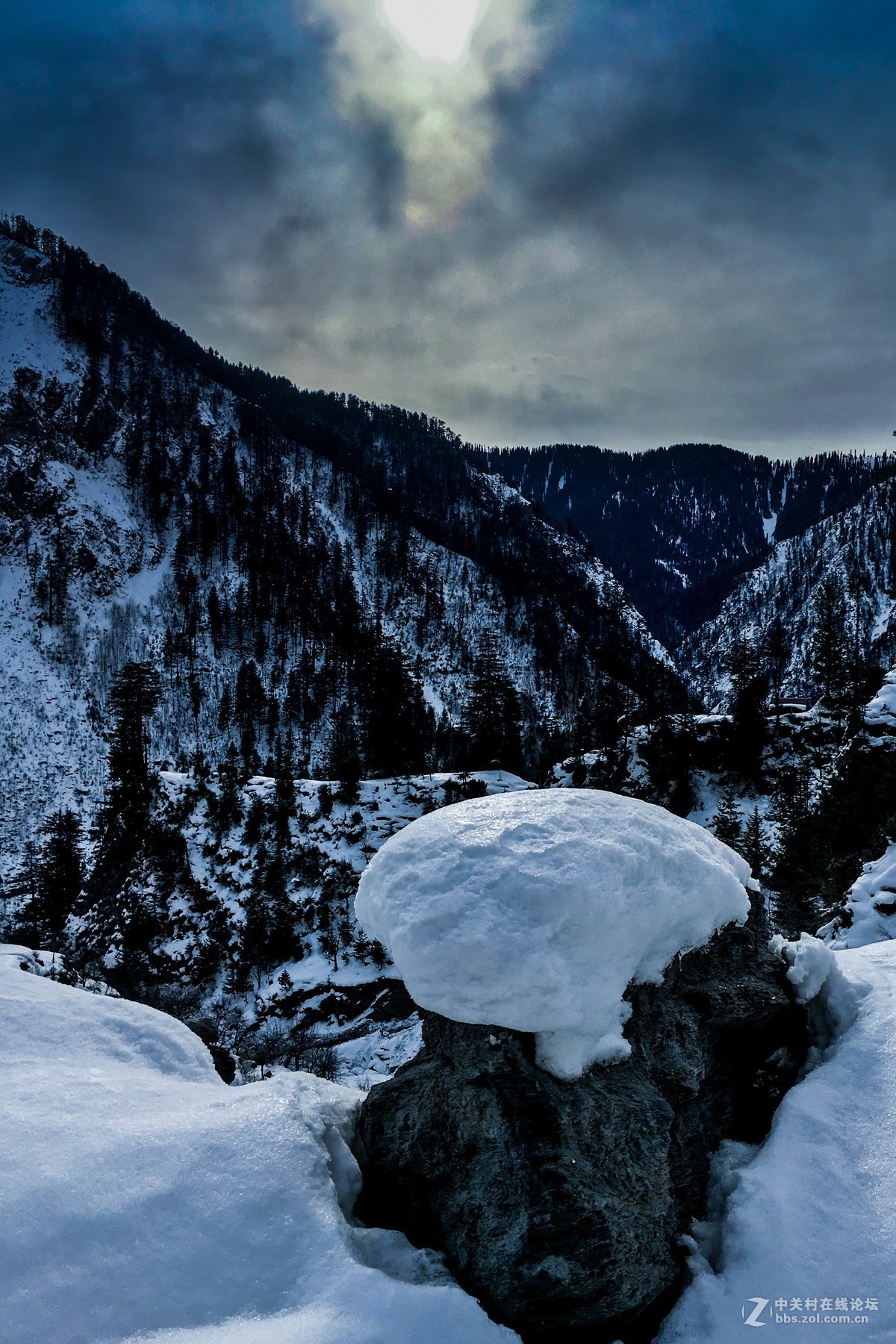 巴基斯坦帕拉斯的冬天