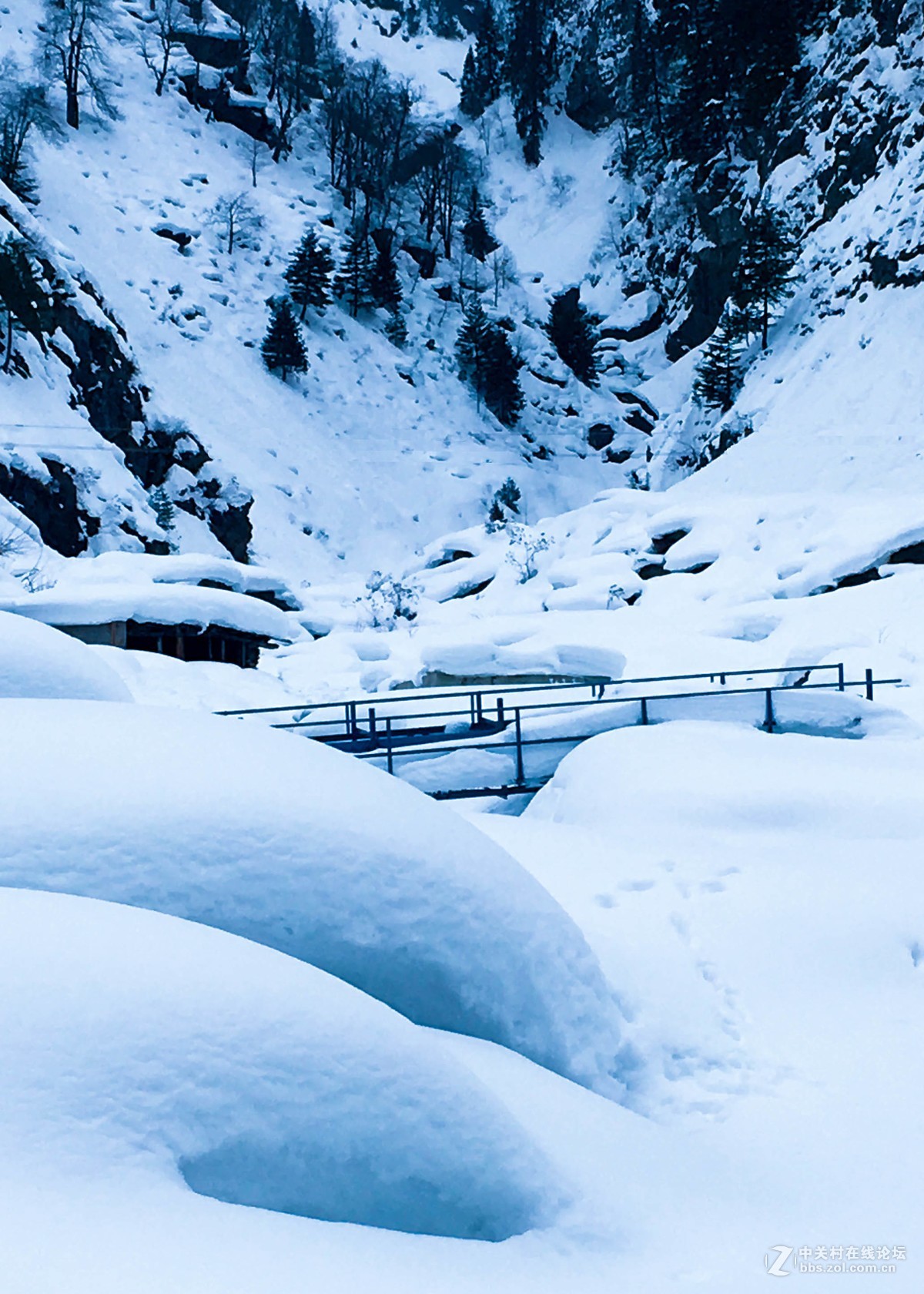 巴基斯坦帕拉斯的冬天