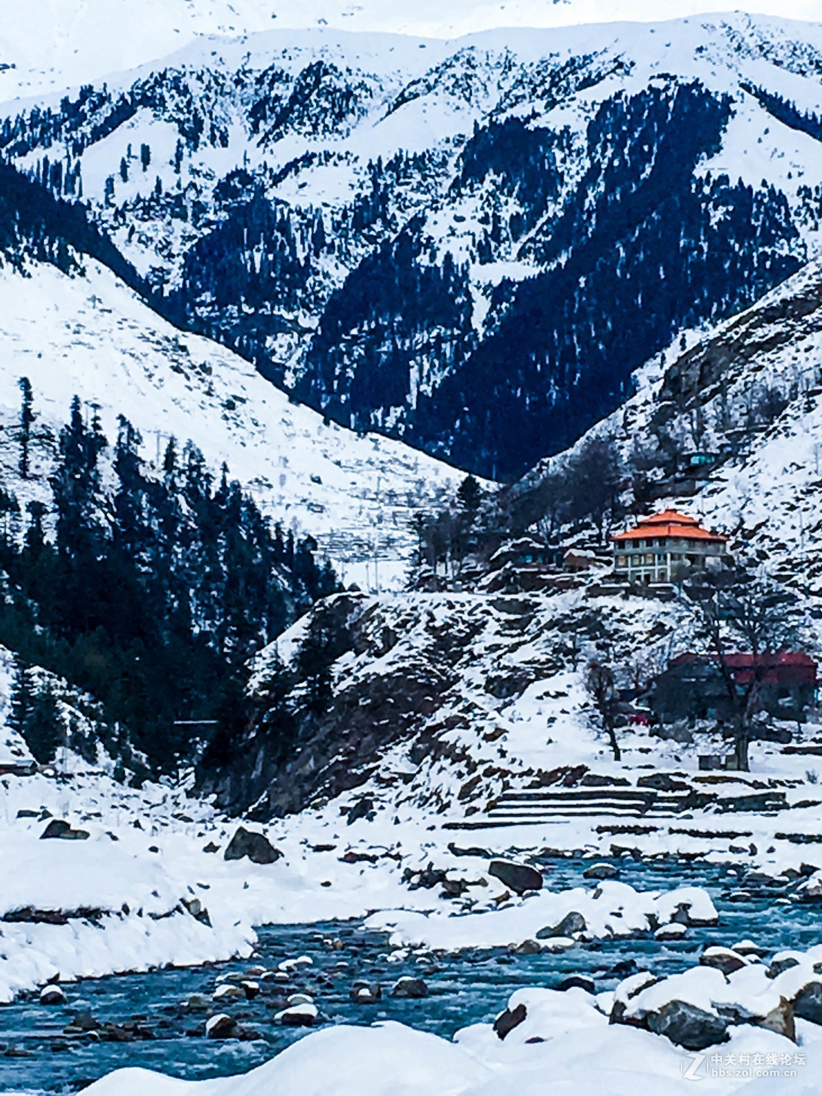 巴基斯坦帕拉斯的冬天