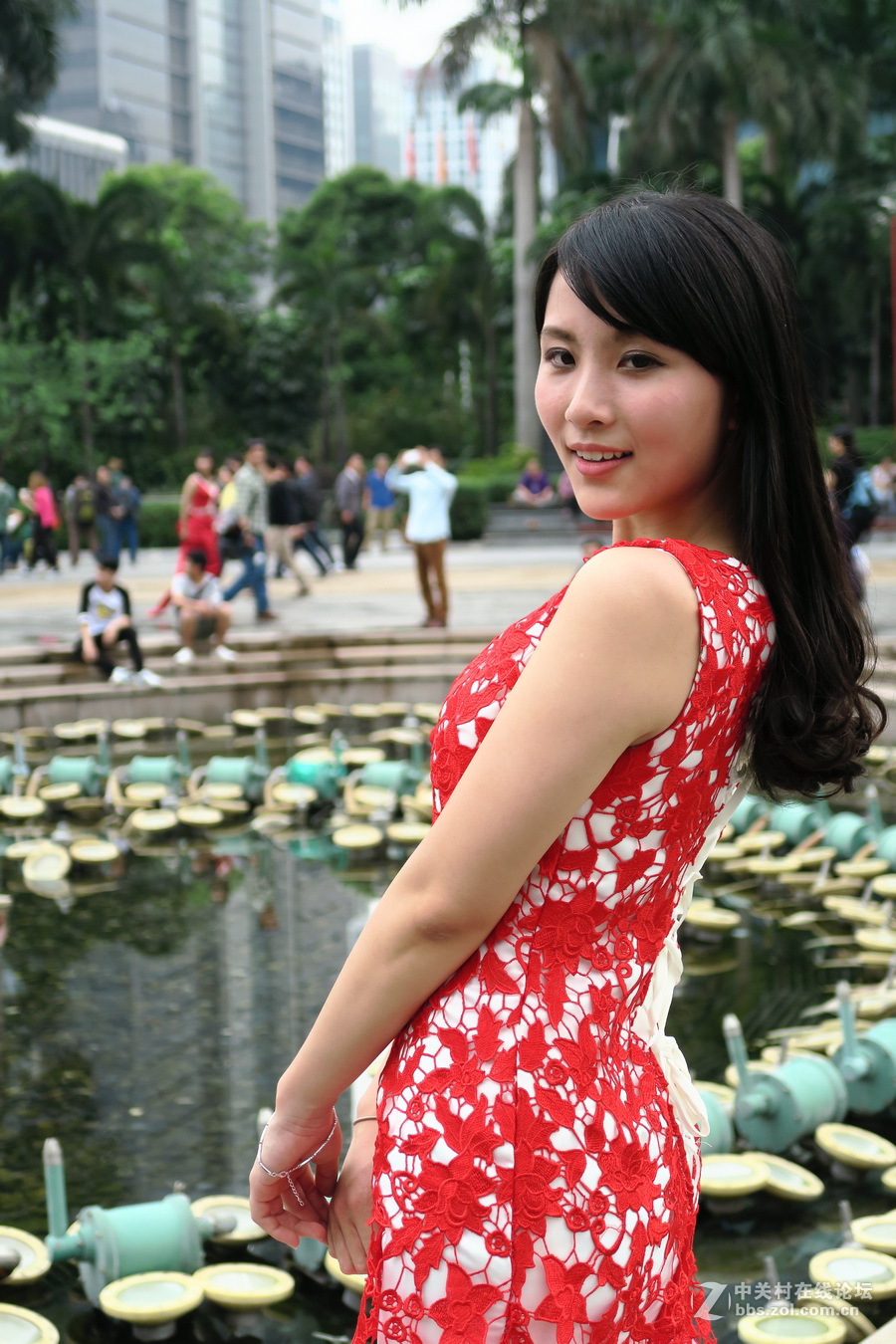 花城广场花季少女