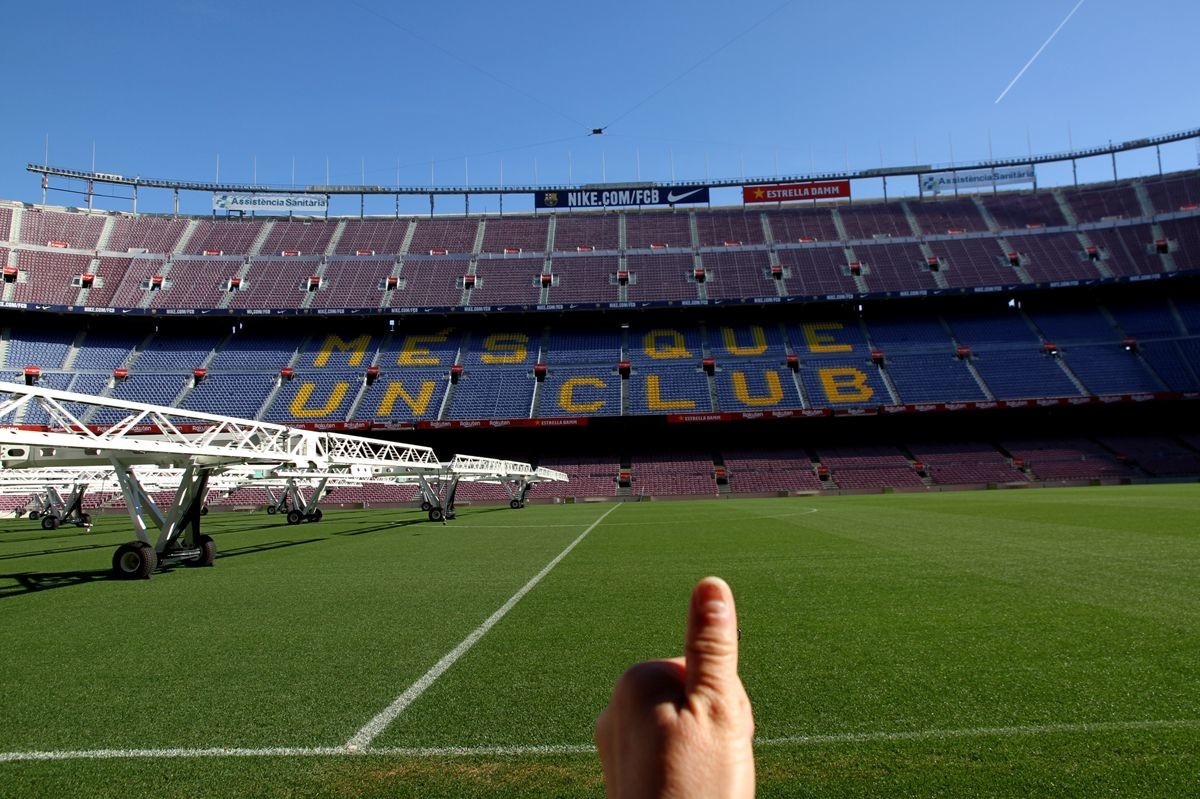 西班牙巴塞罗那足球场
