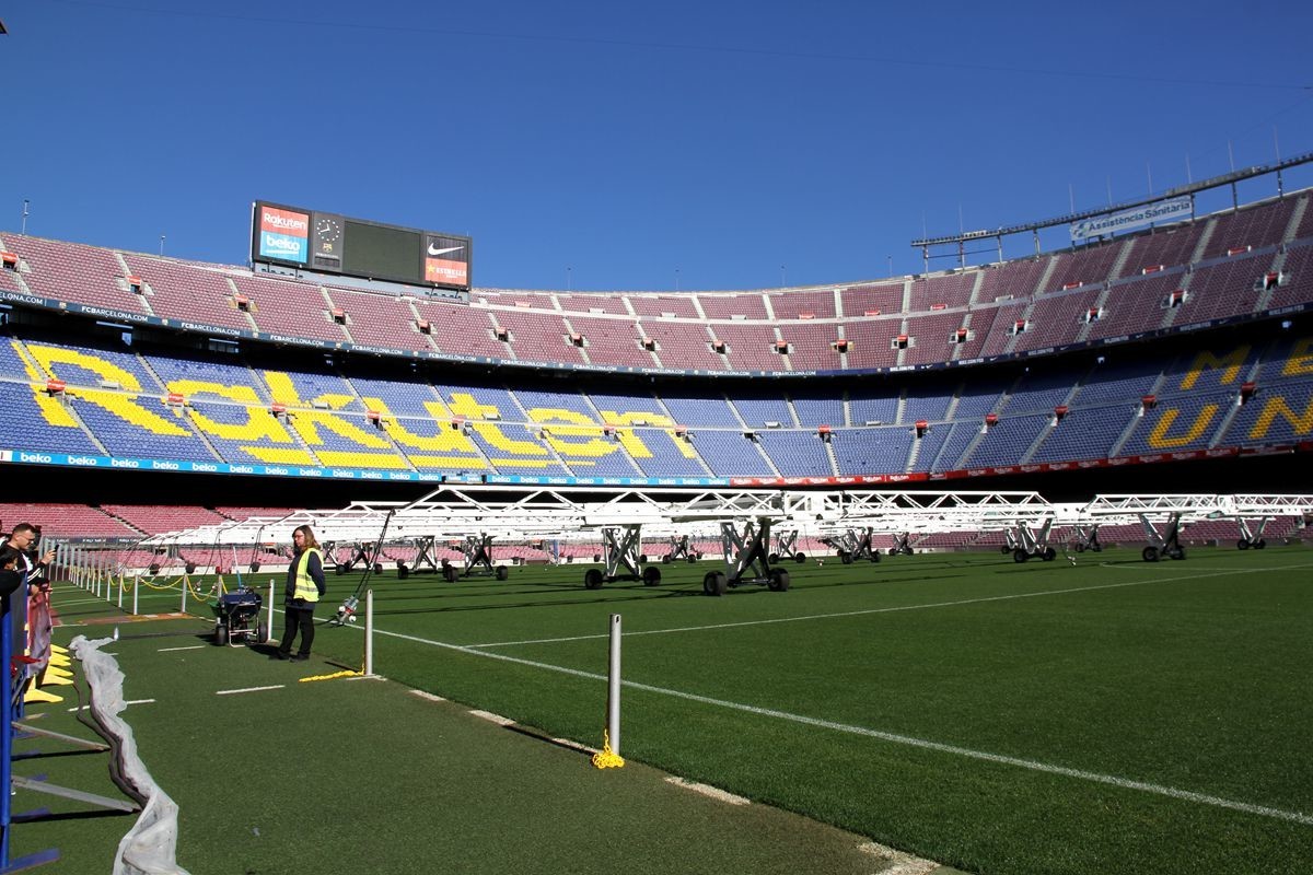 西班牙巴塞罗那足球场