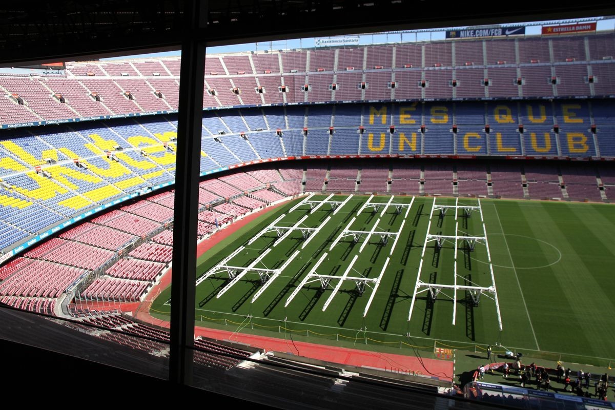 西班牙巴塞罗那足球场