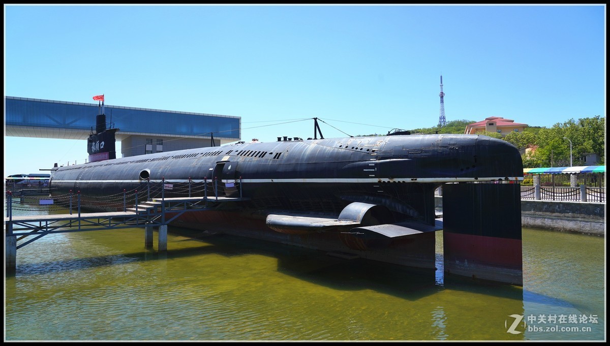 中国第一艘可参观的旅顺号033型潜艇