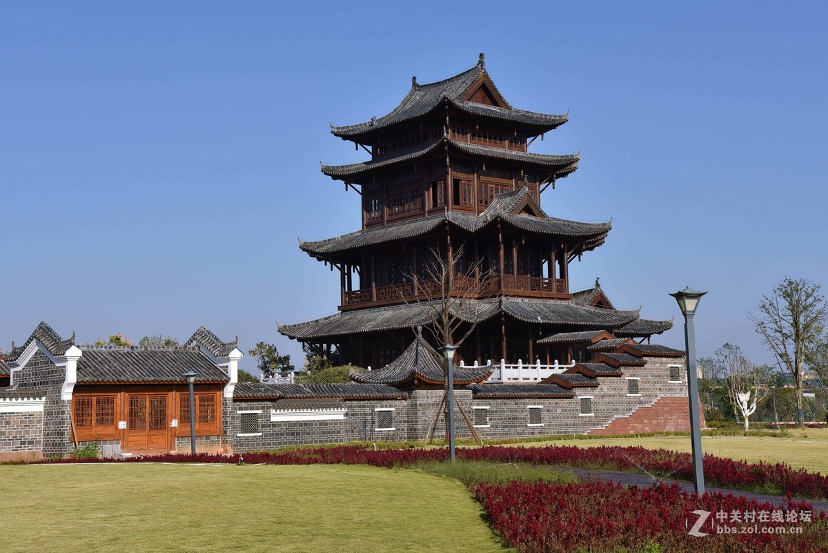 东洲岛上夫之楼