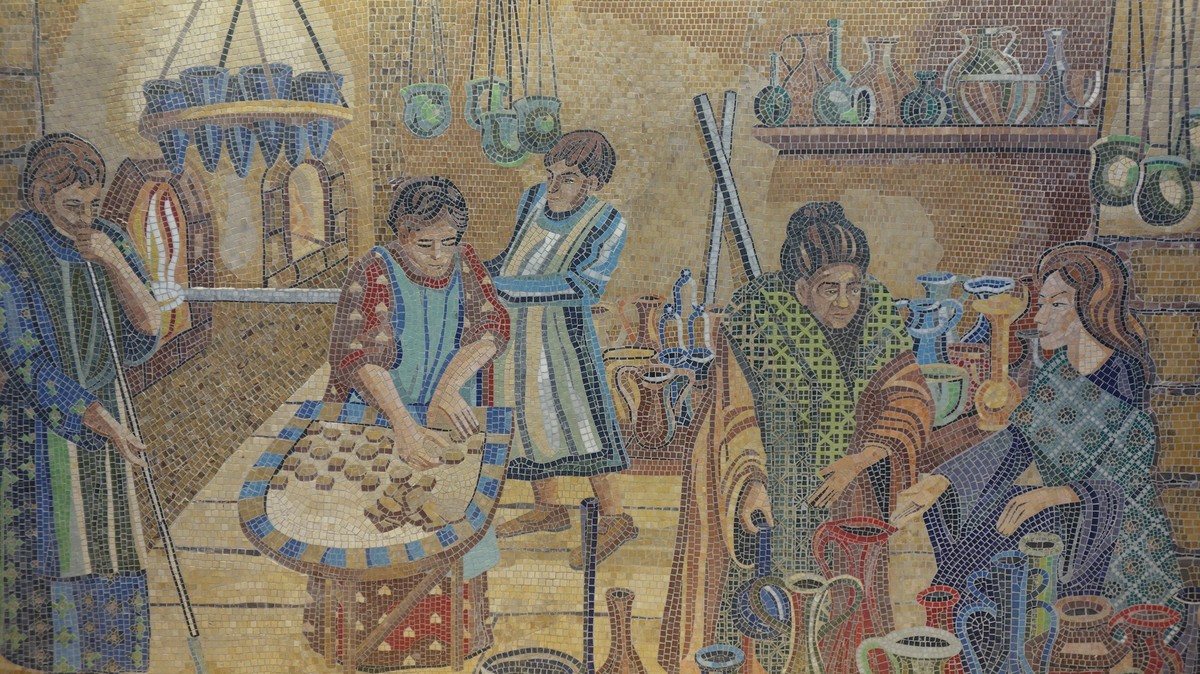 游览耶路撒冷艺术品市场