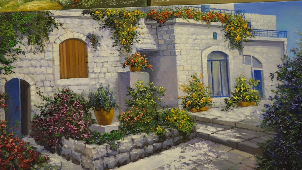 游览耶路撒冷艺术品市场