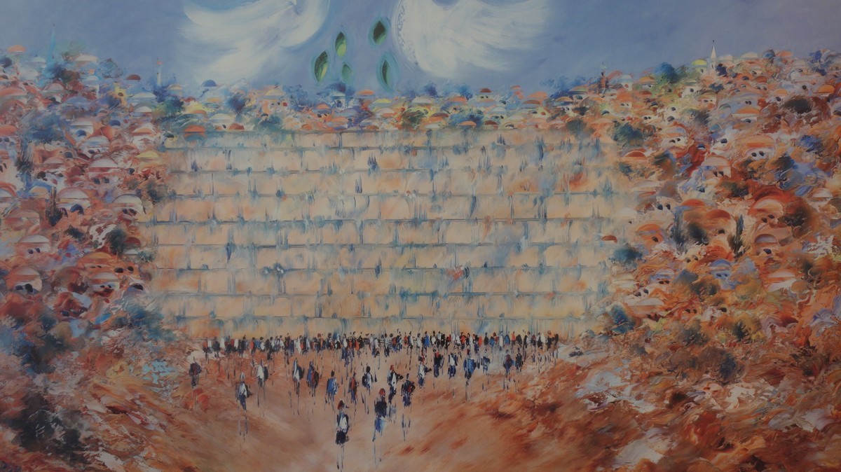 游览耶路撒冷艺术品市场