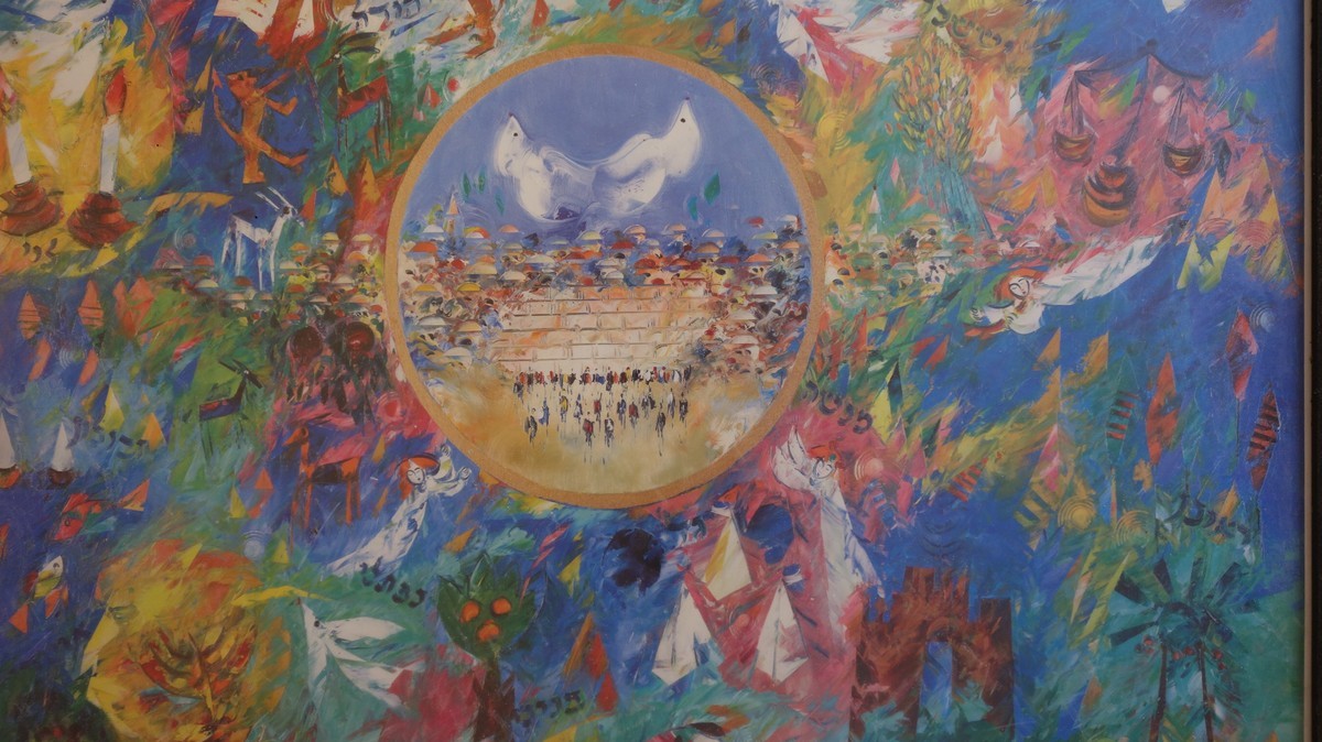 游览耶路撒冷艺术品市场