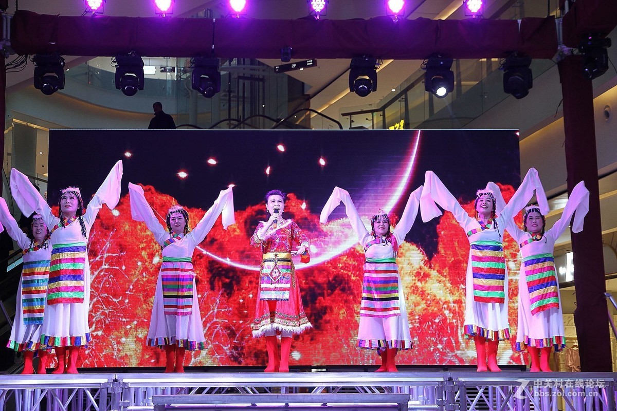 枫之韵-舞台秀：鲅鱼圈夕阳红旗袍模特队庆祝三八妇女节演出随拍
