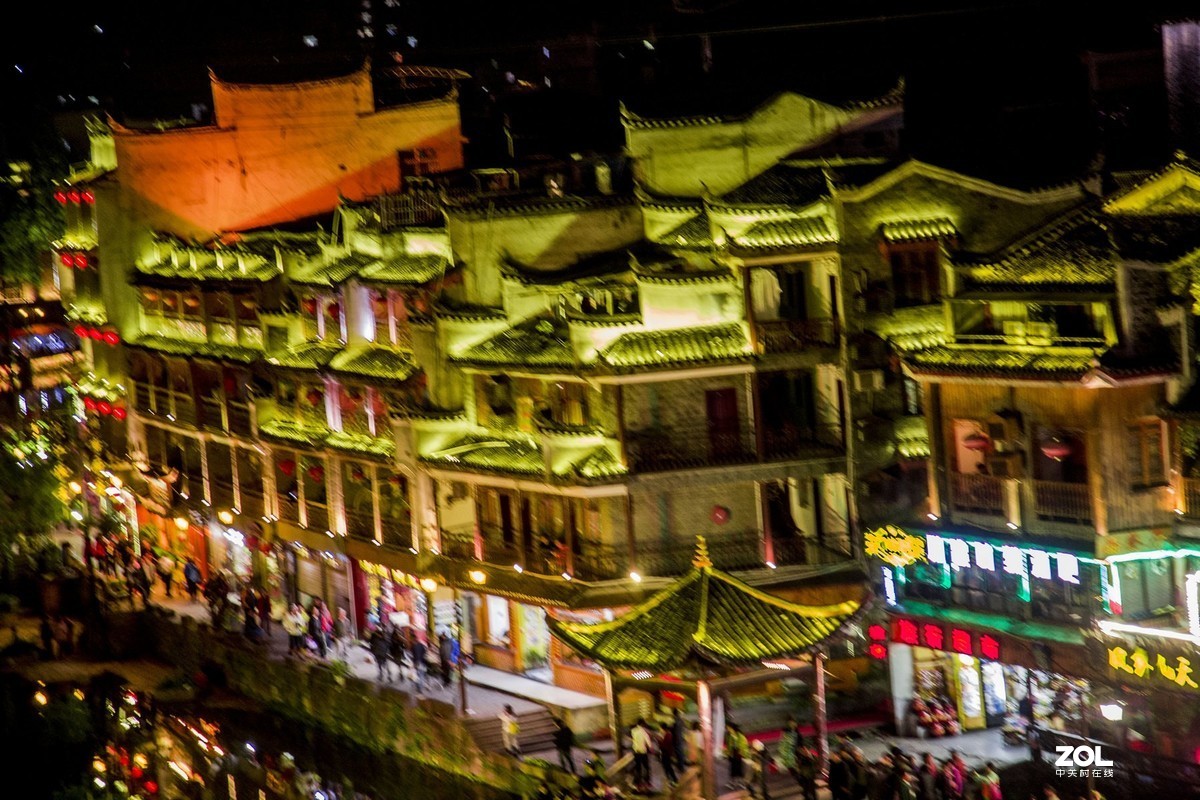 张家界凤凰城夜景