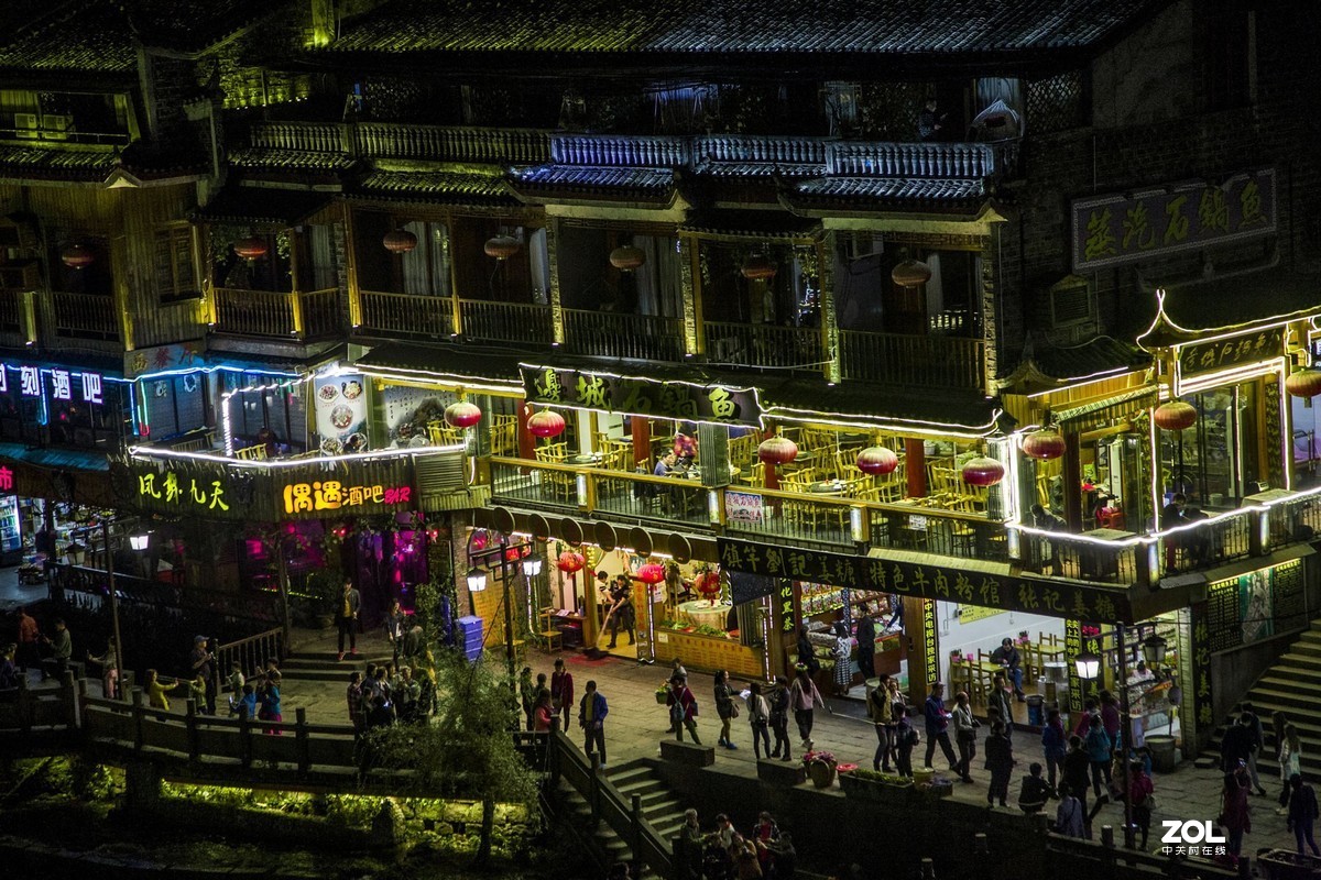 张家界凤凰城夜景