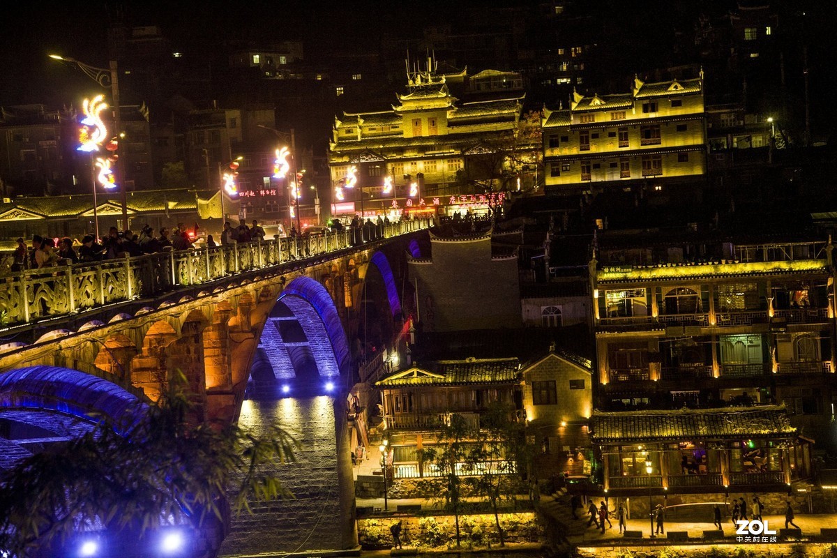 张家界凤凰城夜景