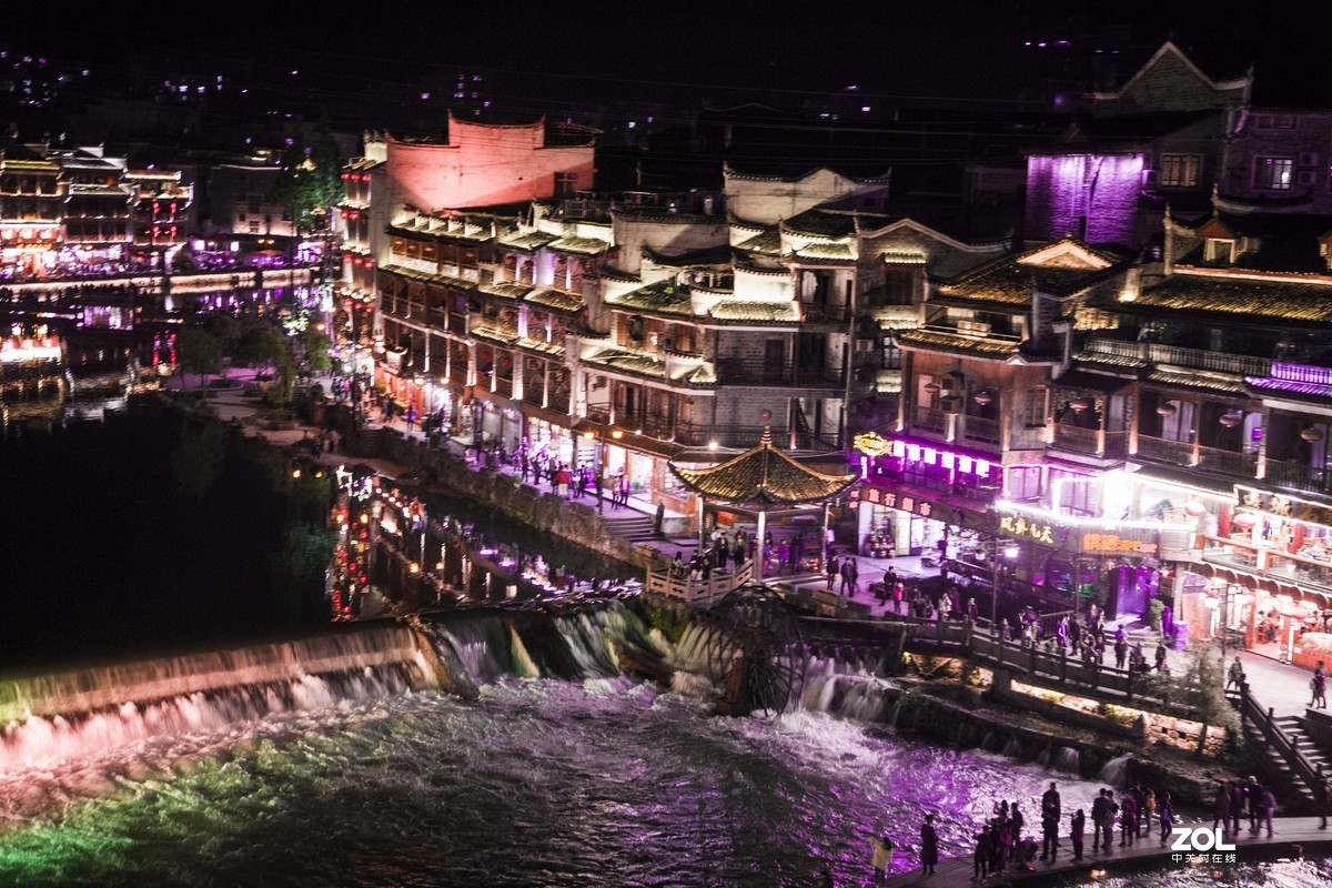 张家界凤凰城夜景