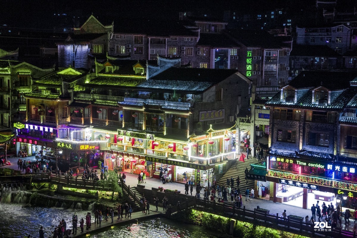 张家界凤凰城夜景