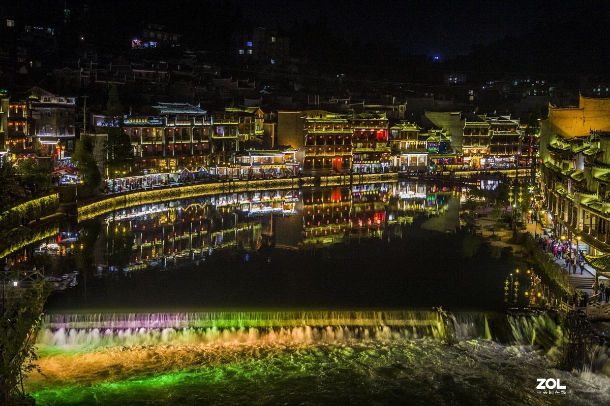 张家界凤凰城夜景