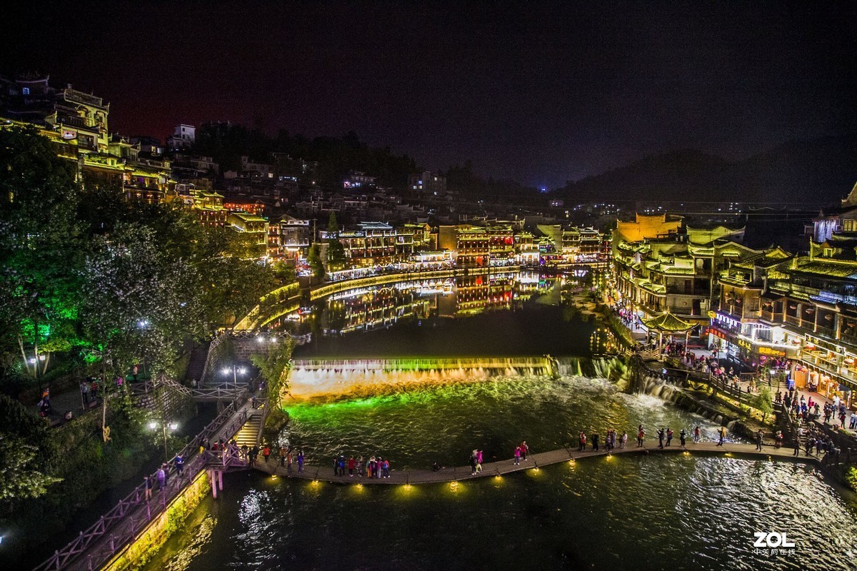 张家界凤凰城夜景