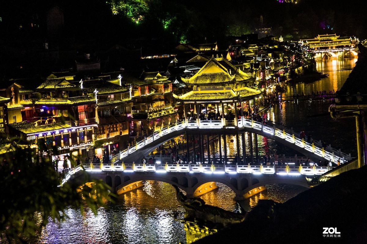 张家界凤凰城夜景