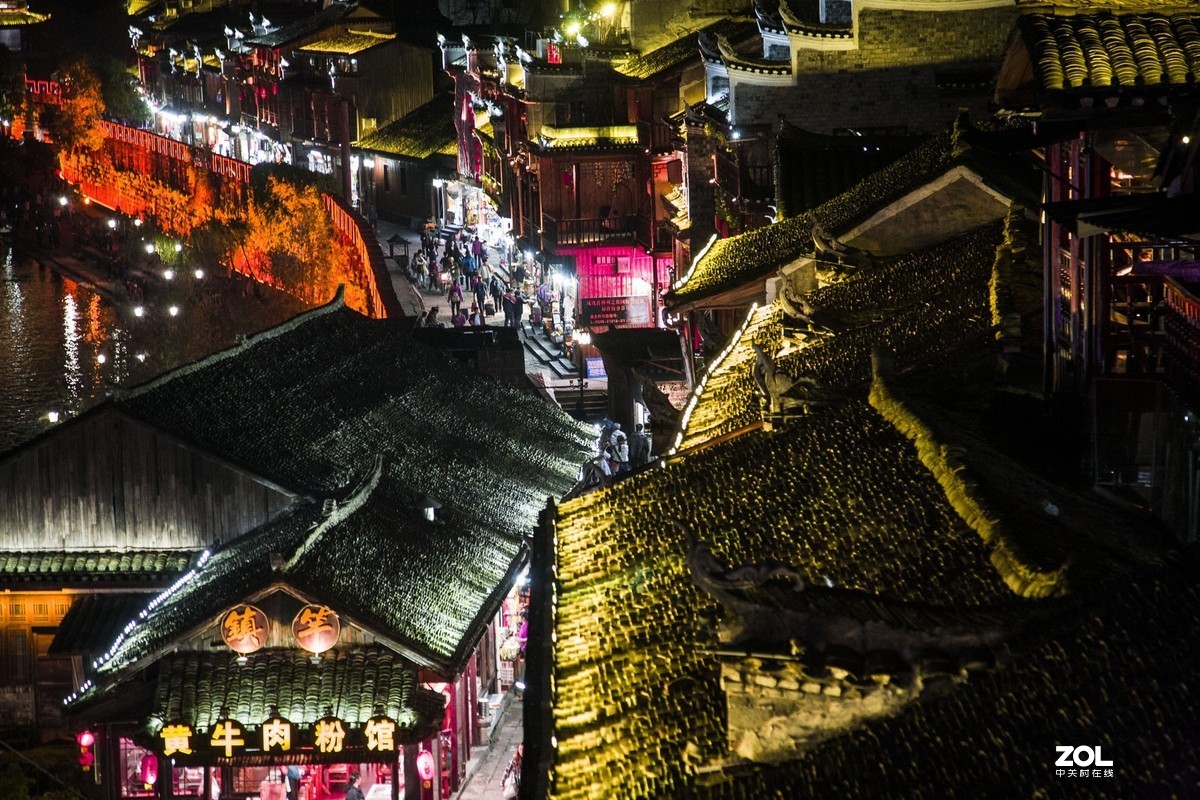 张家界凤凰城夜景