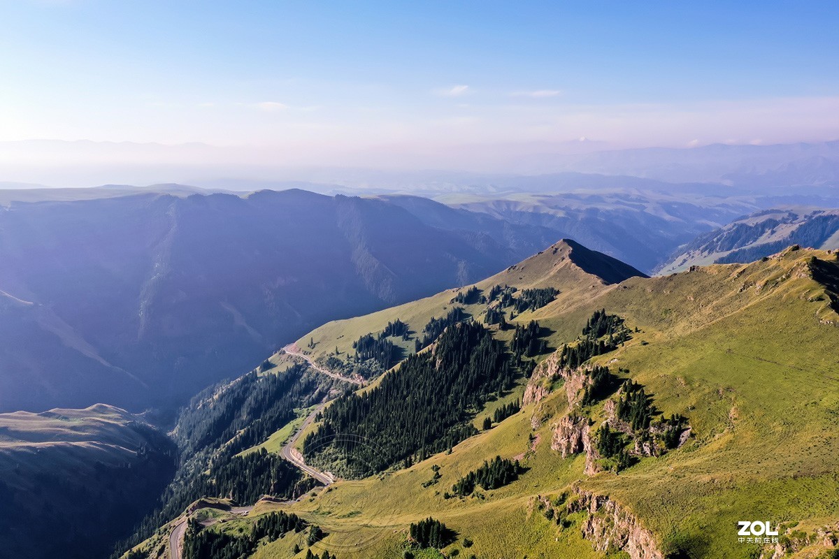 【天山风光】鸟瞰独库公路