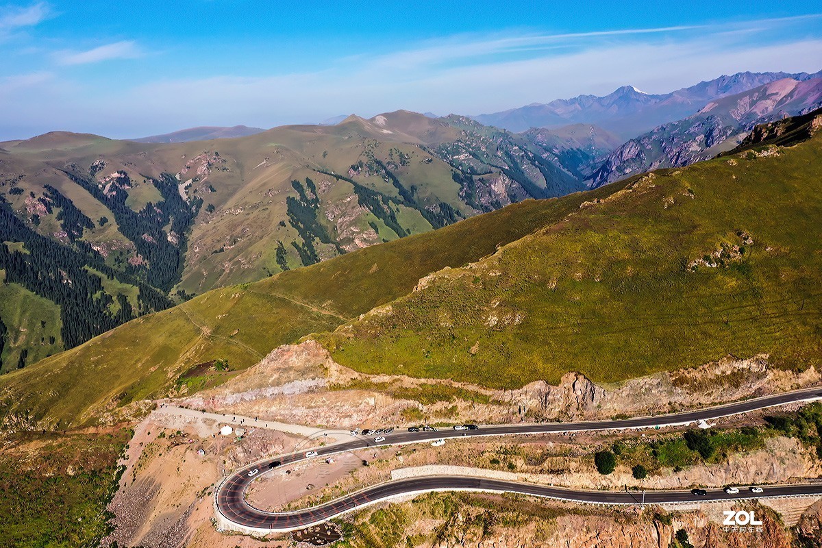 【天山风光】鸟瞰独库公路