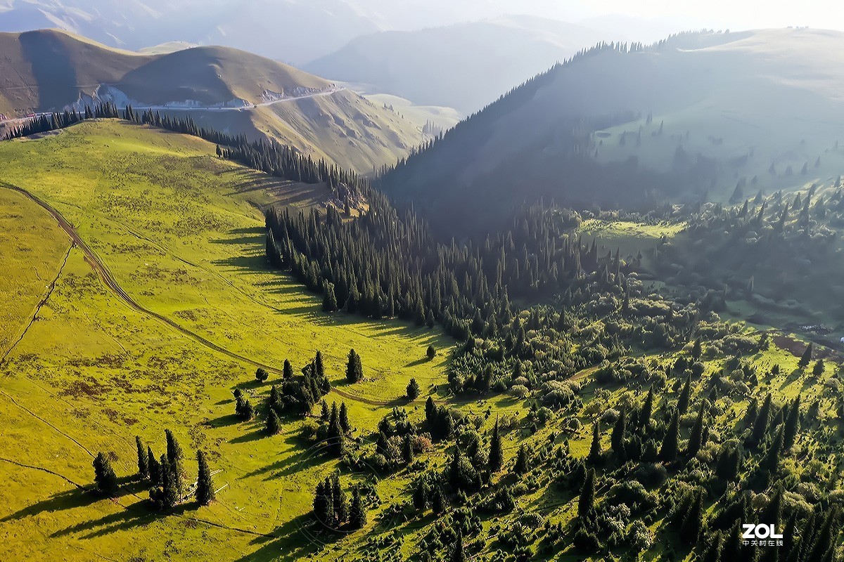 【天山风光】鸟瞰独库公路