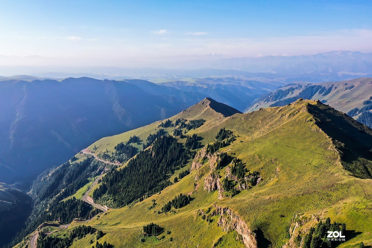 【天山风光】鸟瞰独库公路