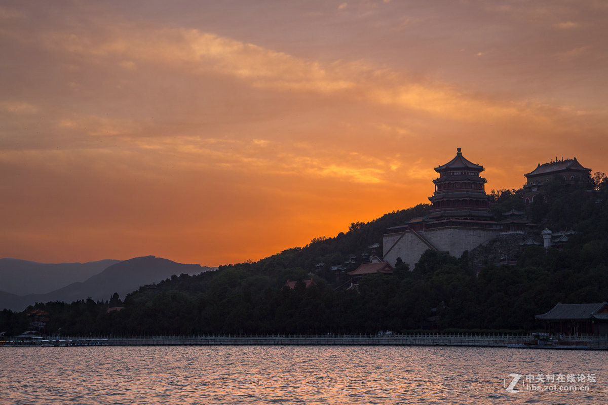 5月29傍晚的颐和园