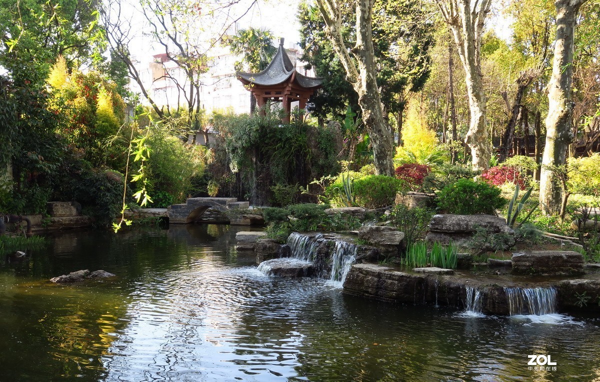 春天里的西华园公园