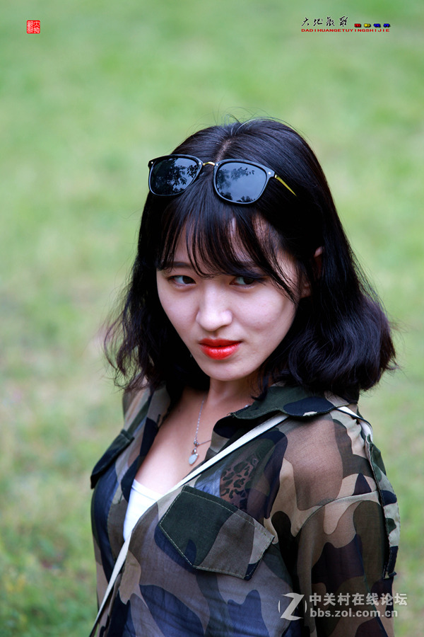 靓丽小美女廊坊公园拍摄花絮