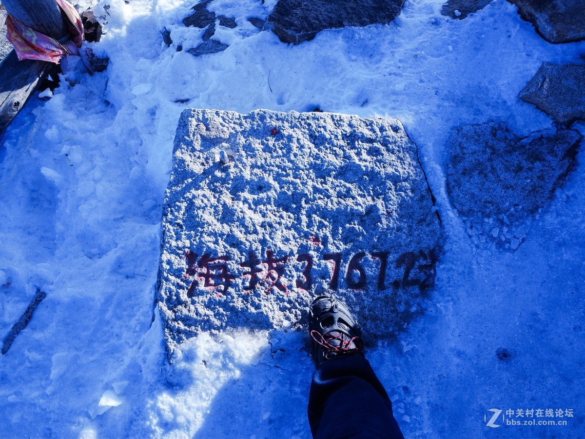 雪后 太白山拔仙台-中关村在线摄影论坛