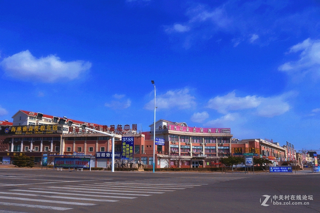 海阳市小城街景