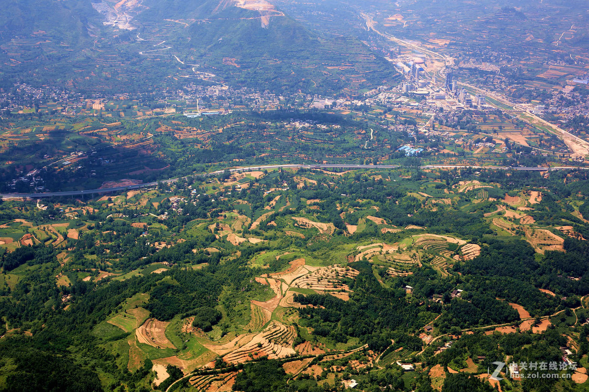甘肃陇南成县全貌