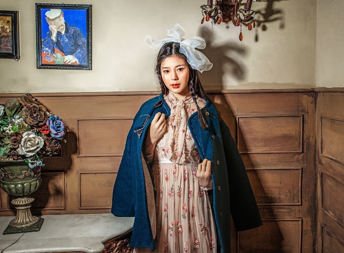 冉心潼写真拍摄