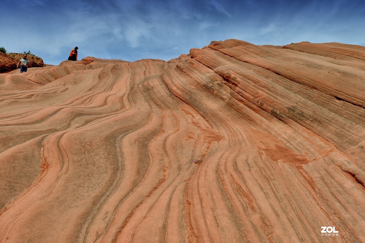 山西靖边县波浪谷风光掠影