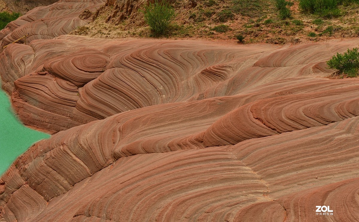 山西靖边县波浪谷风光掠影