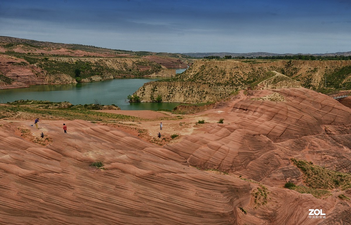 山西靖边县波浪谷风光掠影