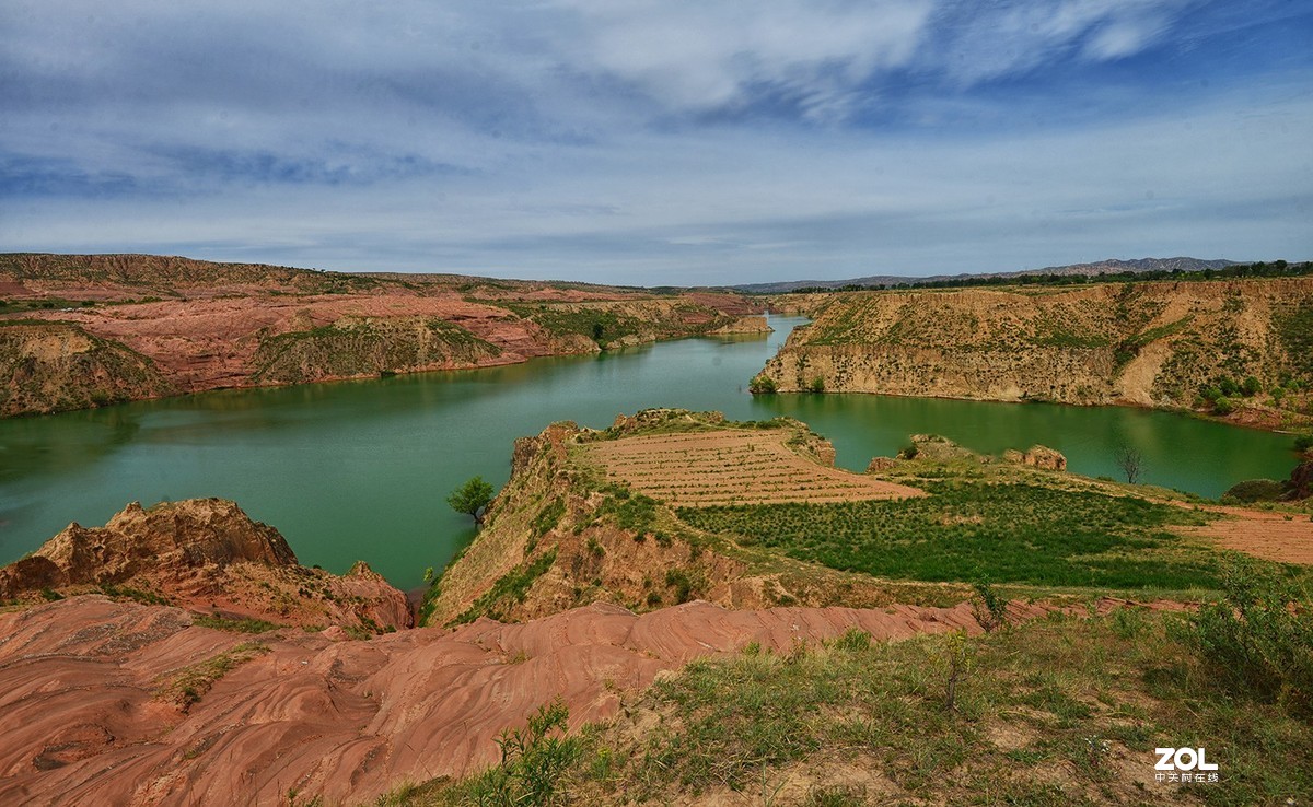 山西靖边县波浪谷风光掠影