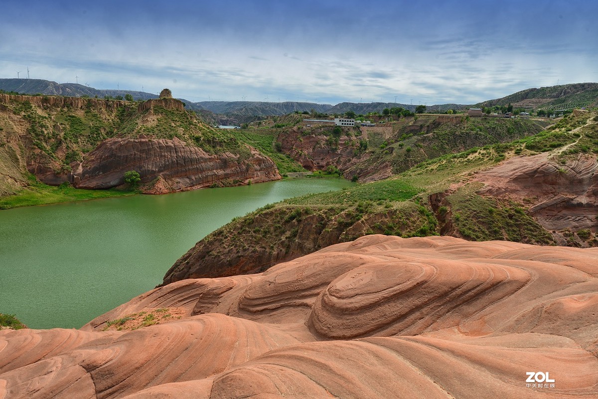 山西靖边县波浪谷风光掠影